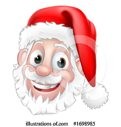 Royalty-Free (RF) Santa Clipart Illustration by AtStockIllustration - Stock Sample #1698985