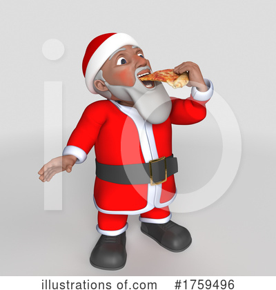 Royalty-Free (RF) Santa Clipart Illustration by KJ Pargeter - Stock Sample #1759496