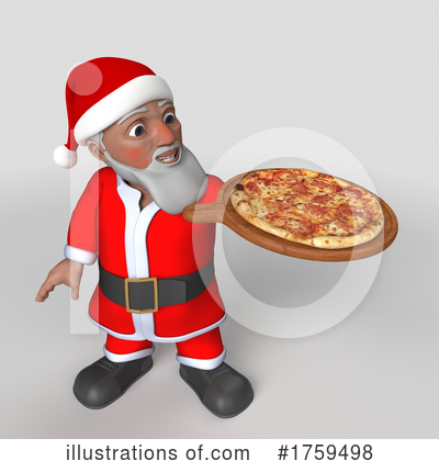 Royalty-Free (RF) Santa Clipart Illustration by KJ Pargeter - Stock Sample #1759498