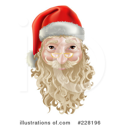 Santa Hat Clipart #228196 by AtStockIllustration