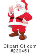 Santa Clipart #230451 by Pushkin