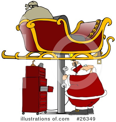 Sled Clipart #26349 by djart