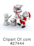 Santa Clipart #27444 by KJ Pargeter