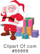 Santa Clipart #66868 by Pushkin