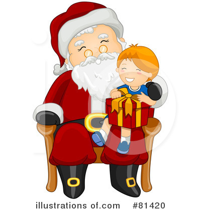 Royalty-Free (RF) Santa Clipart Illustration by BNP Design Studio - Stock Sample #81420