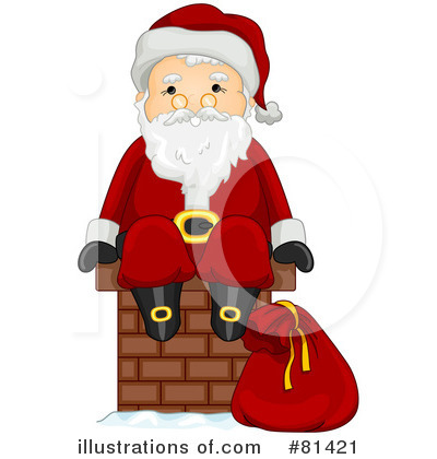 Royalty-Free (RF) Santa Clipart Illustration by BNP Design Studio - Stock Sample #81421