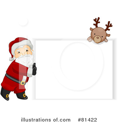 Royalty-Free (RF) Santa Clipart Illustration by BNP Design Studio - Stock Sample #81422