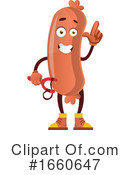 Sausage Mascot Clipart #1660647 by Morphart Creations