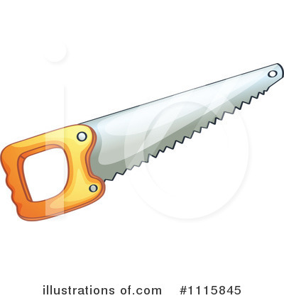 Saw Clipart #1115845 - Illustration by Graphics RF