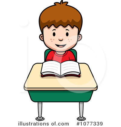Student Clipart #1077339 by Cory Thoman