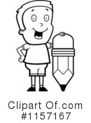 School Boy Clipart #1157167 by Cory Thoman