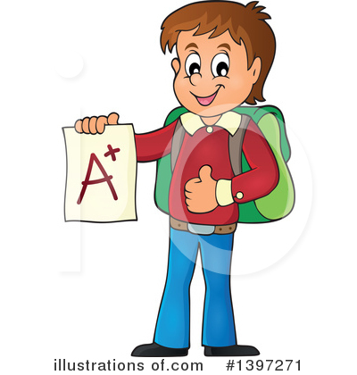 Report Card Clipart #1397271 by visekart