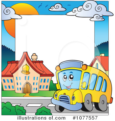 School Building Clipart #1077557 by visekart