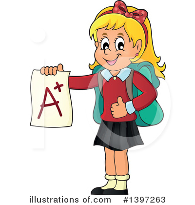 Report Card Clipart #1397263 by visekart