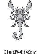 Scorpion Clipart #1741143 by Any Vector