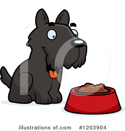 Scottish Terrier Clipart #1203904 by Cory Thoman