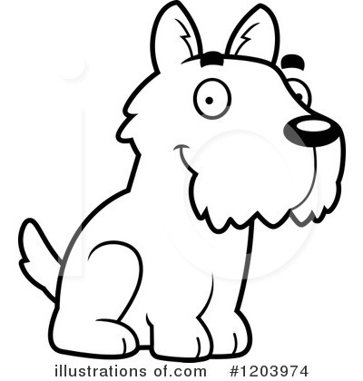 Scottie Clipart #1203974 by Cory Thoman