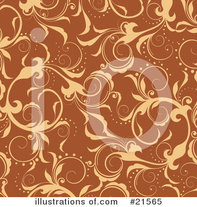 Royalty-Free (RF) Scroll Background Clipart Illustration by OnFocusMedia - Stock Sample #21565