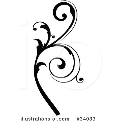 Royalty-Free (RF) Scroll Clipart Illustration by OnFocusMedia - Stock Sample #34033