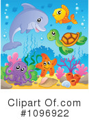 Sea Life Clipart #1096922 by visekart