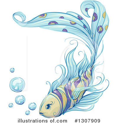 Sea Life Clipart #1307909 by BNP Design Studio