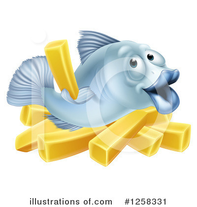 Fish Clipart #1258331 by AtStockIllustration