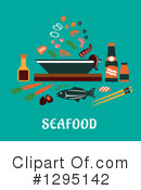 Seafood Clipart #1295142 by Vector Tradition SM