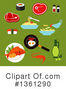 Seafood Clipart #1361290 by Vector Tradition SM