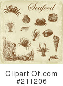 Seafood Clipart #211206 by Eugene