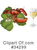 Seafood Clipart #34299 by Eugene