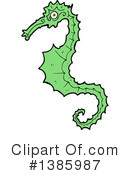 Seahorse Clipart #1385987 by lineartestpilot