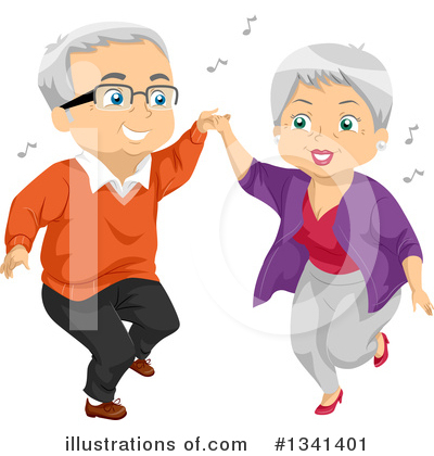 Royalty-Free (RF) Senior Citizen Clipart Illustration by BNP Design Studio - Stock Sample #1341401