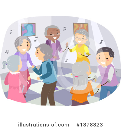 Royalty-Free (RF) Senior Citizen Clipart Illustration by BNP Design Studio - Stock Sample #1378323