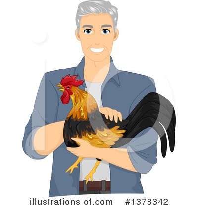 Rooster Clipart #1378342 by BNP Design Studio
