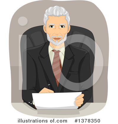 Royalty-Free (RF) Senior Citizen Clipart Illustration by BNP Design Studio - Stock Sample #1378350