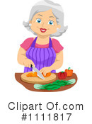 Senior Woman Clipart #1111817 by BNP Design Studio