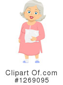Senior Woman Clipart #1269095 by BNP Design Studio