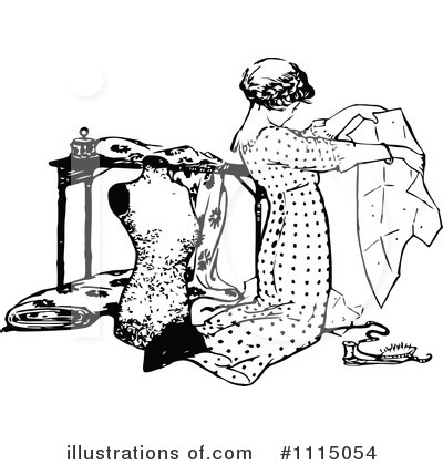 Women Clipart #1115054 by Prawny Vintage
