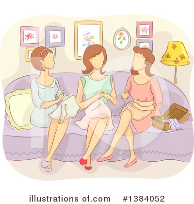 Chatting Clipart #1384052 by BNP Design Studio