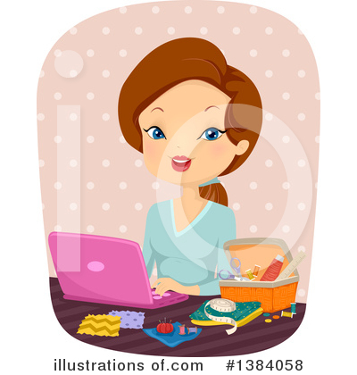 Royalty-Free (RF) Sewing Clipart Illustration by BNP Design Studio - Stock Sample #1384058