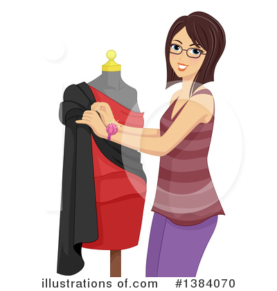 Royalty-Free (RF) Sewing Clipart Illustration by BNP Design Studio - Stock Sample #1384070
