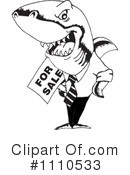 Shark Clipart #1110533 by Dennis Holmes Designs