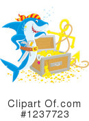 Shark Clipart #1237723 by Alex Bannykh