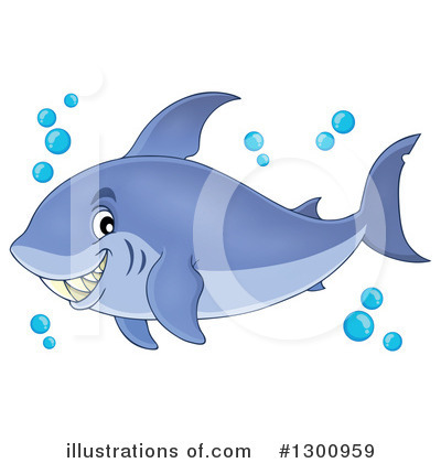 Shark Clipart #1300959 by visekart