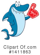 Shark Clipart #1411863 by Hit Toon