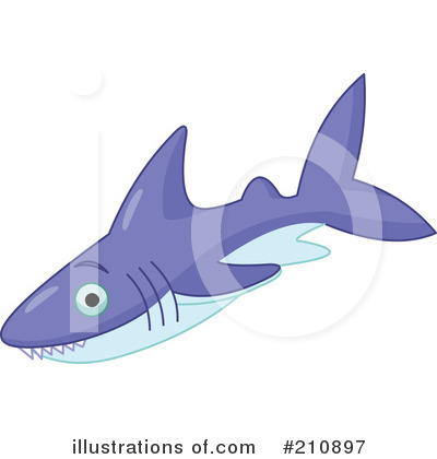 Shark Clipart #210897 by Pushkin