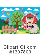 Sheep Clipart #1307809 by visekart