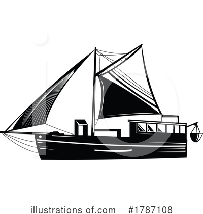 Sailing Clipart #1787108 by patrimonio