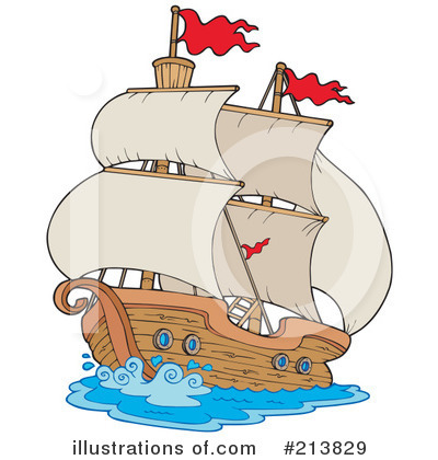 Ship Clipart #213829 by visekart