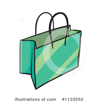 Shopping Bag Clipart #1133553 - Illustration by Graphics RF